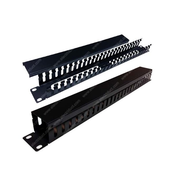 Electriduct Horizontal Cable Manager 1U - 25 Slots QWM-ED-WM-124